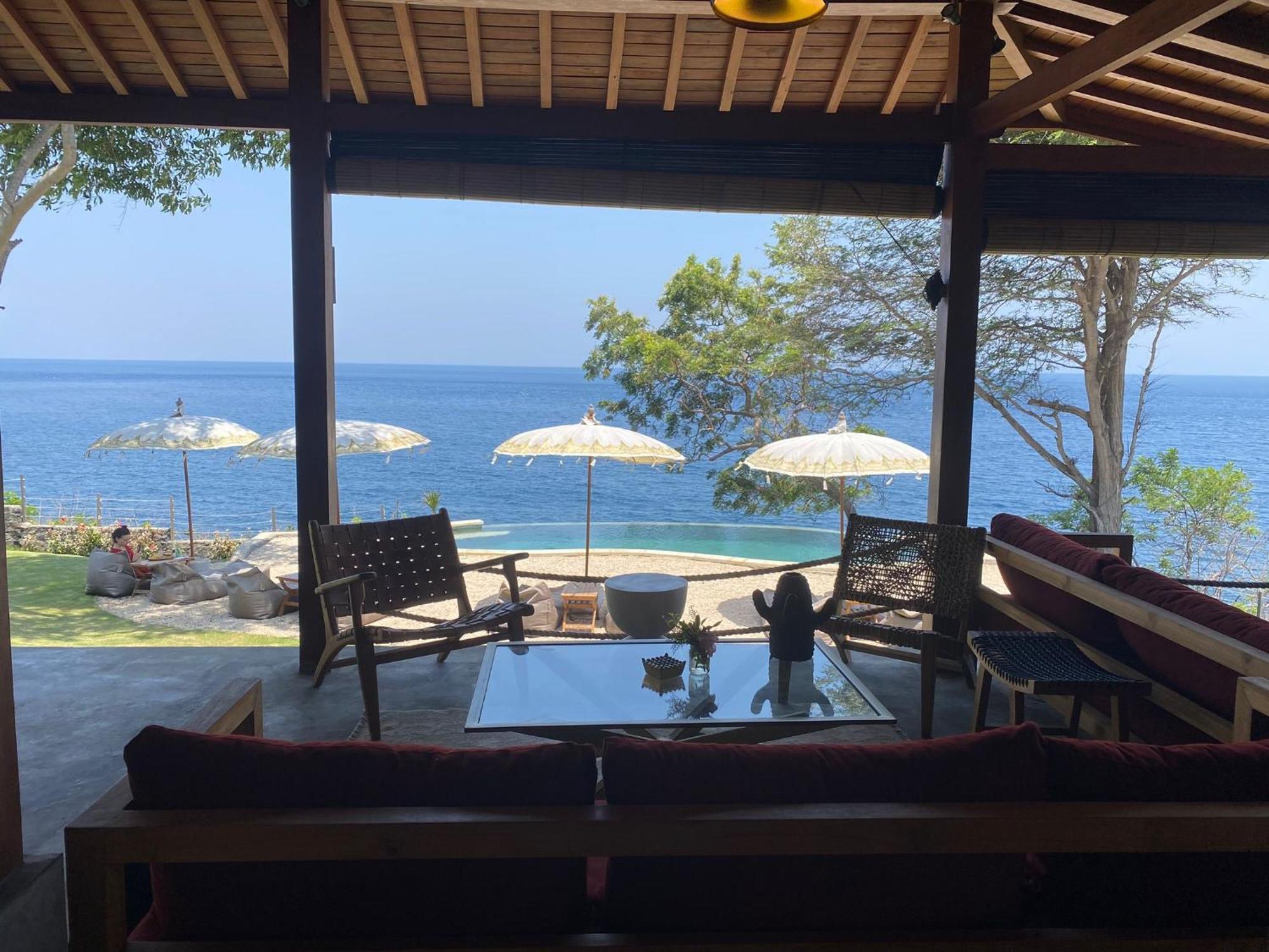 ホテル Bali Cliff Glamping Seraya エクステリア 写真